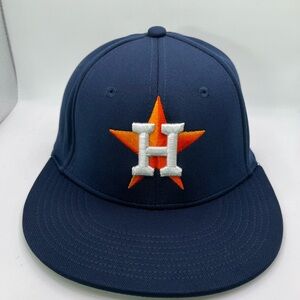 Kids Houston Astros Navy Blue Star Logo Hat small / medium
